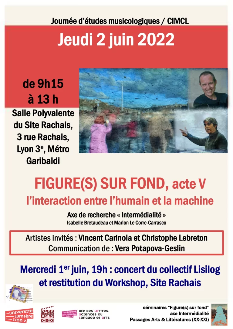 Lire la suite à propos de l’article 2 juin 2022 – Figures sur Fond — Journée d&rsquo;études musicologiques — Université Lumière Lyon 2